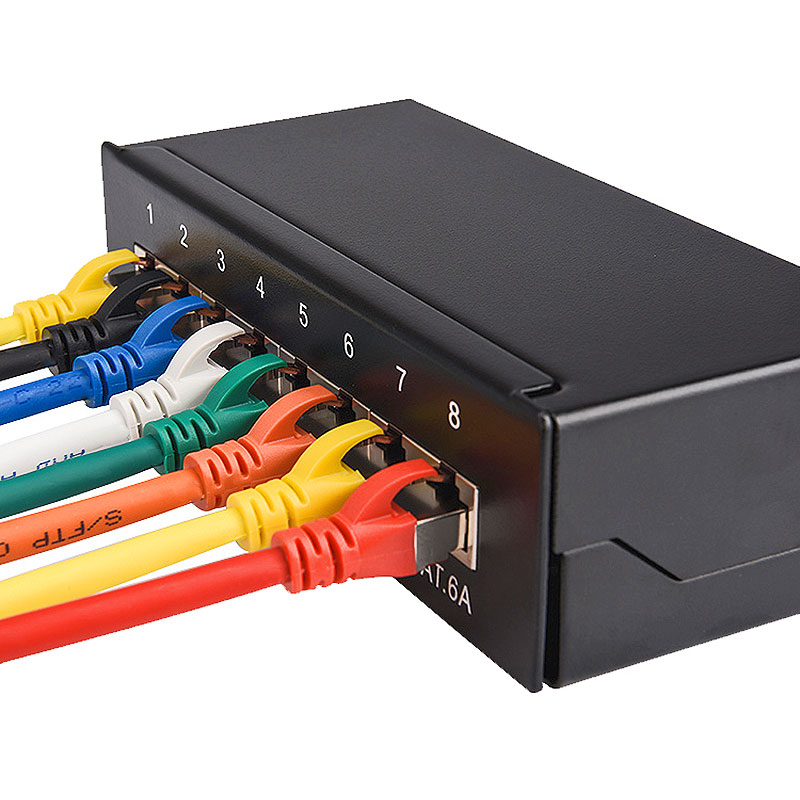 Linkwylan Network RJ45 Patch Cord, CAT 6A S/FTP, AWG28 Stranded Copper, PVC Jacket, Snagless 17 C6AS 5