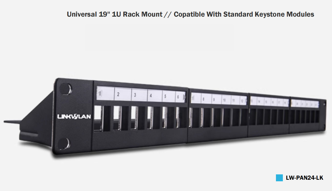 Linkwylan CAT6 Solutions 8 Cat6 UTP patch panels