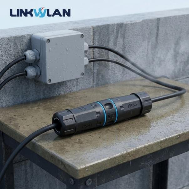 Linkwylan IP67 waterproof coupler close-up